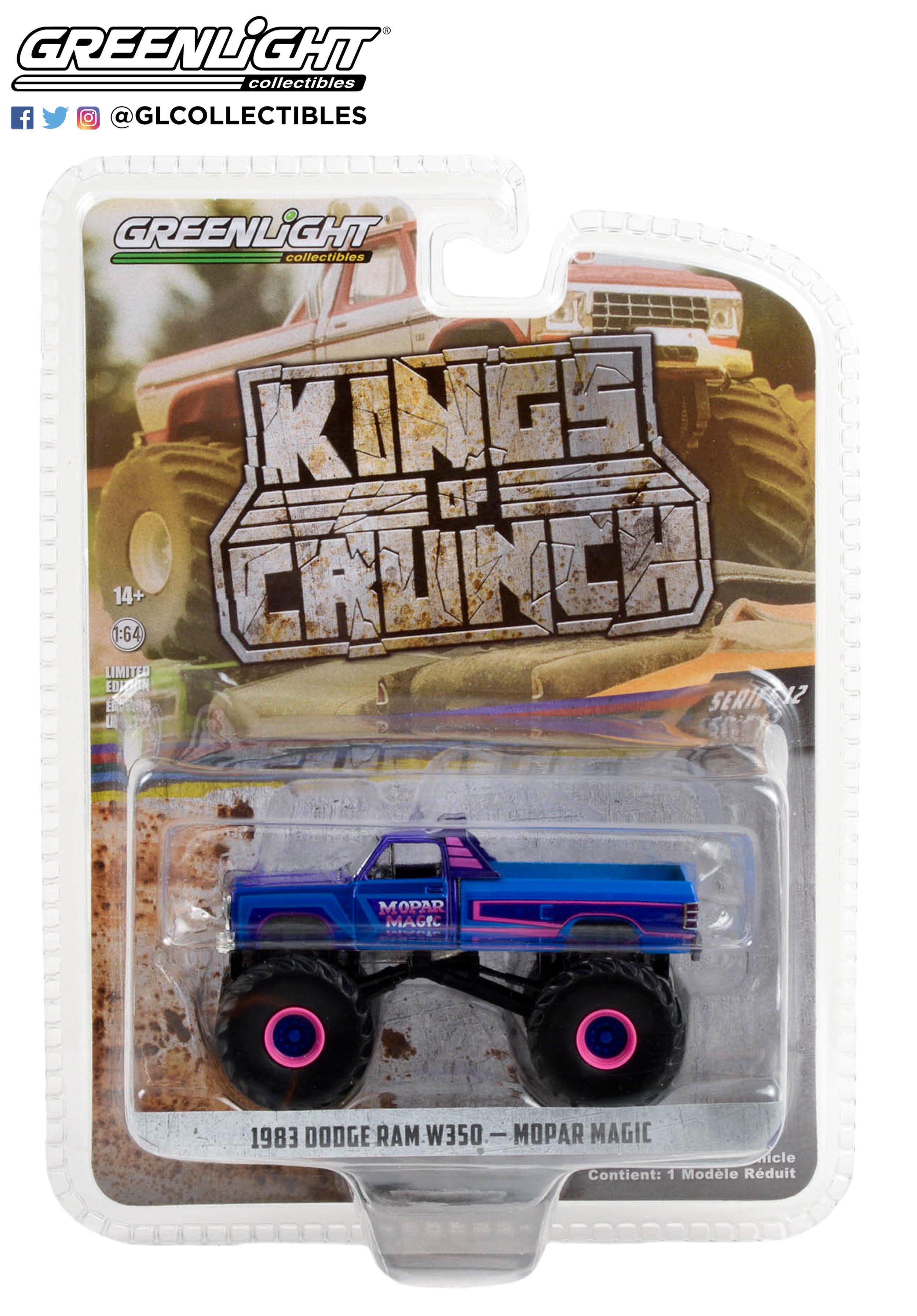 GreenLight 1:64 Kings of Crunch Series 12 - Mopar Magic - 1983 Dodge R