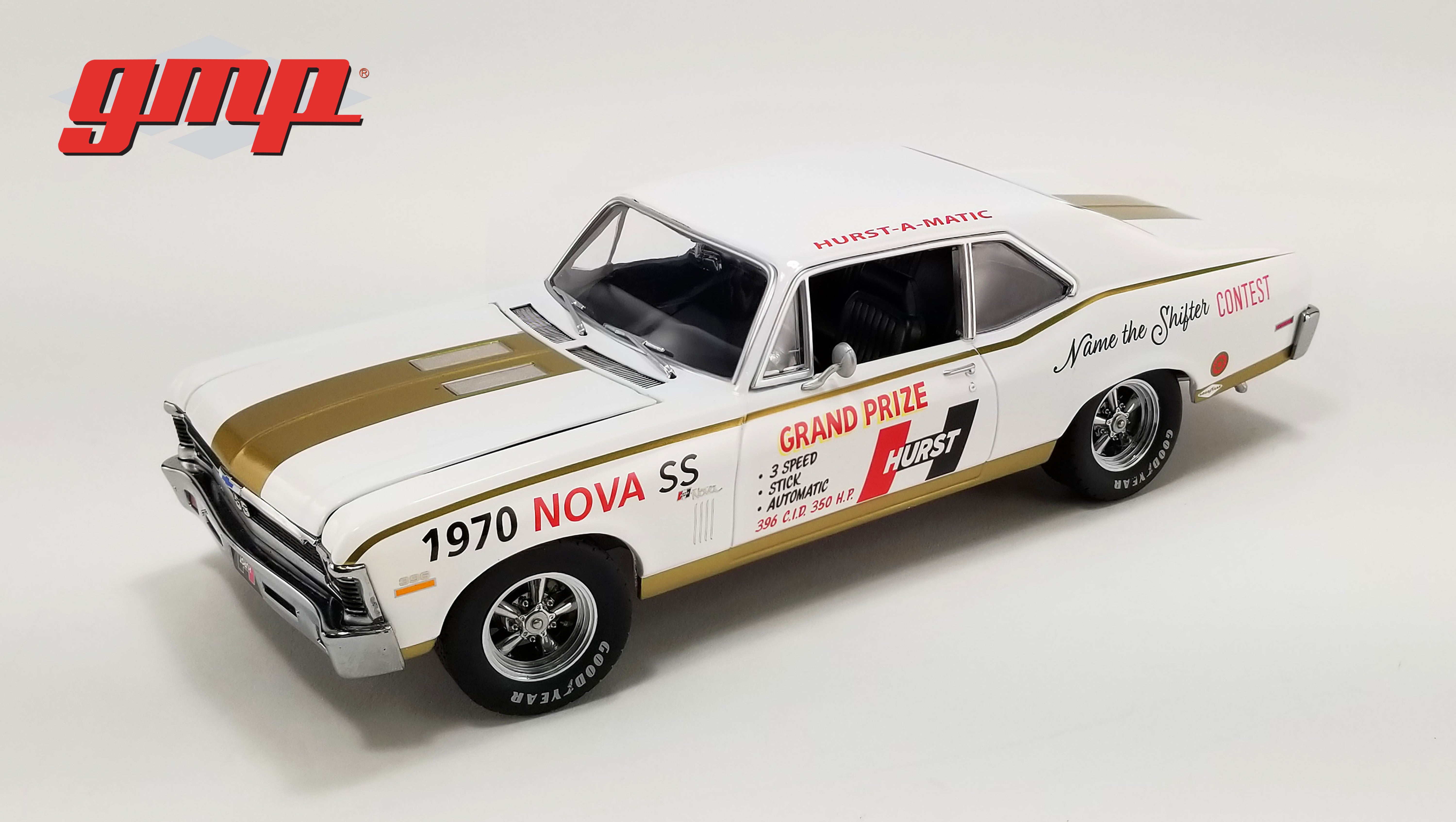 GMP 1:18 1970 Chevrolet Nova SS 54th International 500 Mile Sweepstake