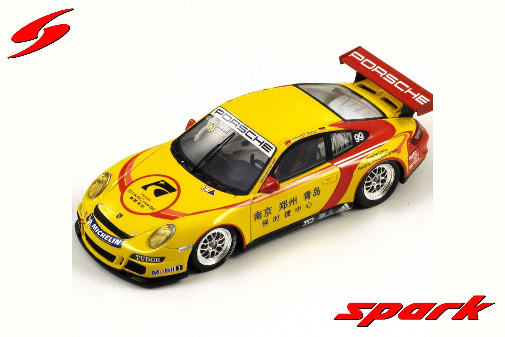 ポルシェ特注 スパーク 1/43 ポルシェ 911(997) GT3 Cup 20 Jahre