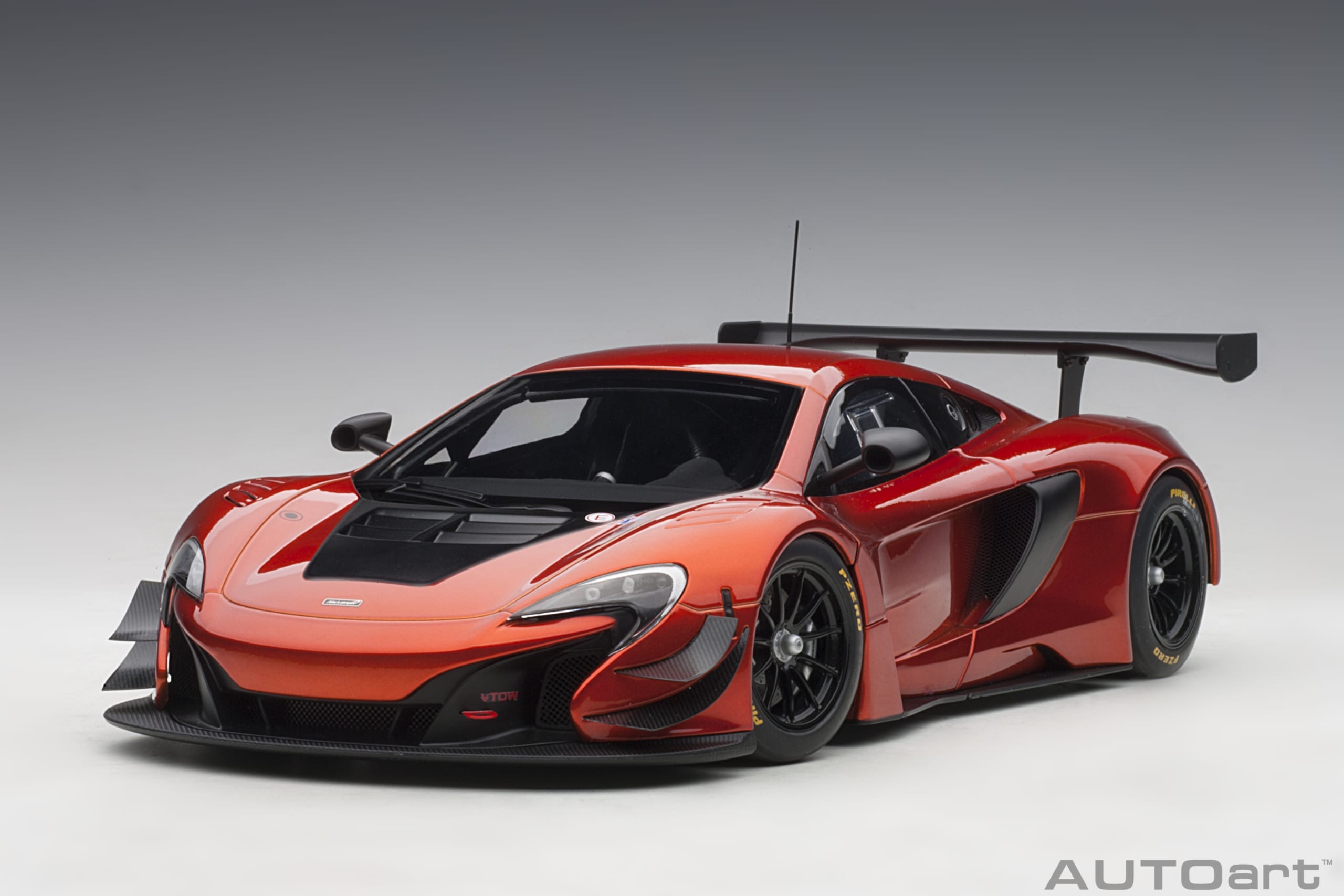 AUTOart 1:18 McLaren 650S GT3 Plain Body Version (Volcano Orange) 81642