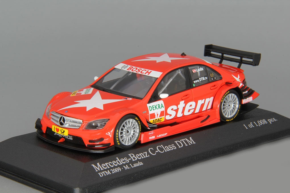 Minichamps 1:43 Mercedes-Benz C-CLASS (2008) Team Stern AMG-Mercedes –  Mathias Lauda #17 DTM 2009 400093817