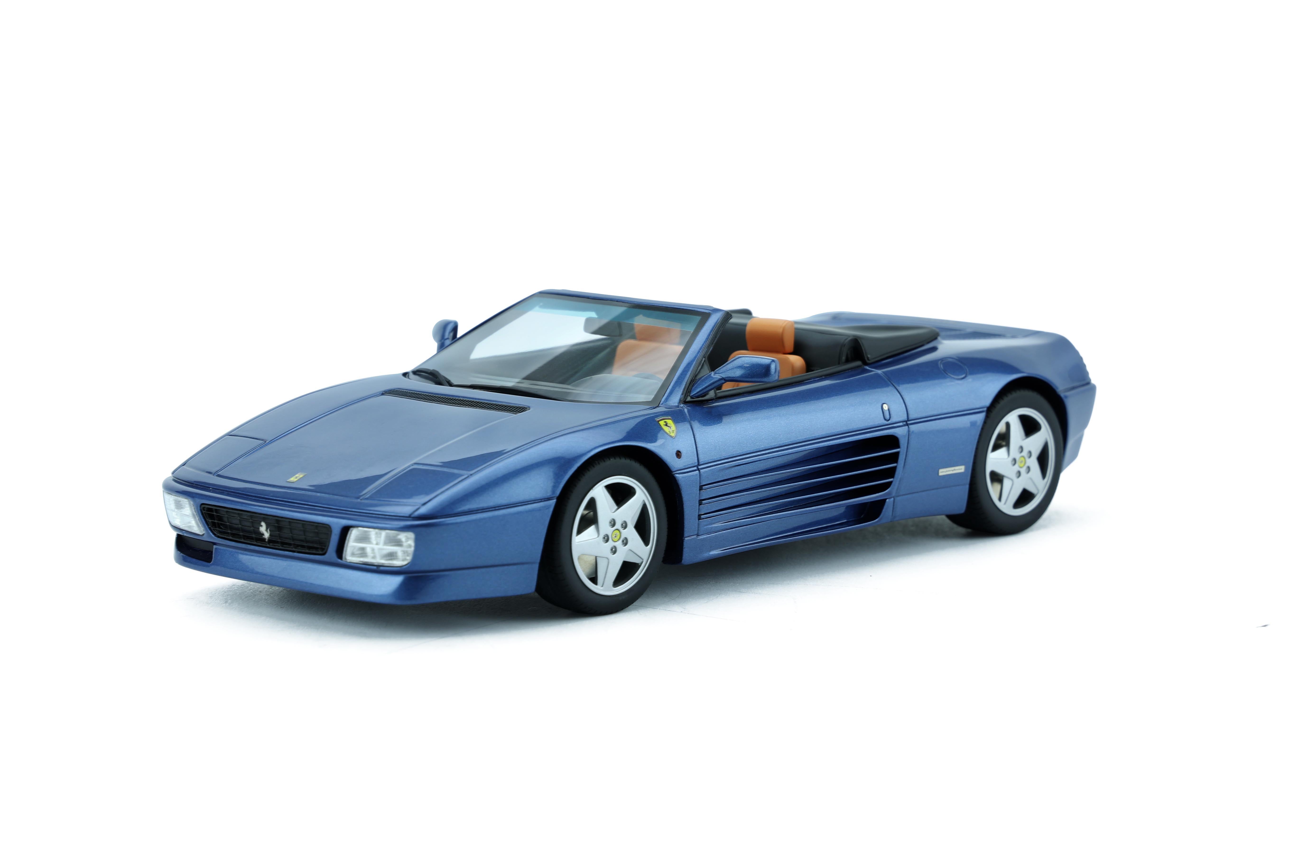 GT Spirit 1:18 1993 Ferrari 348 Spider Blue GT333 – YomaCarModel