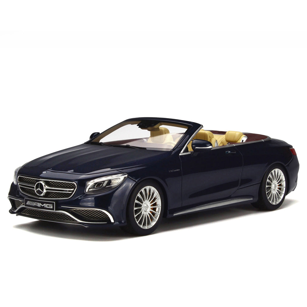 GT Spirit 1:18 Mercedes AMG S65 Convertible Blue GT153