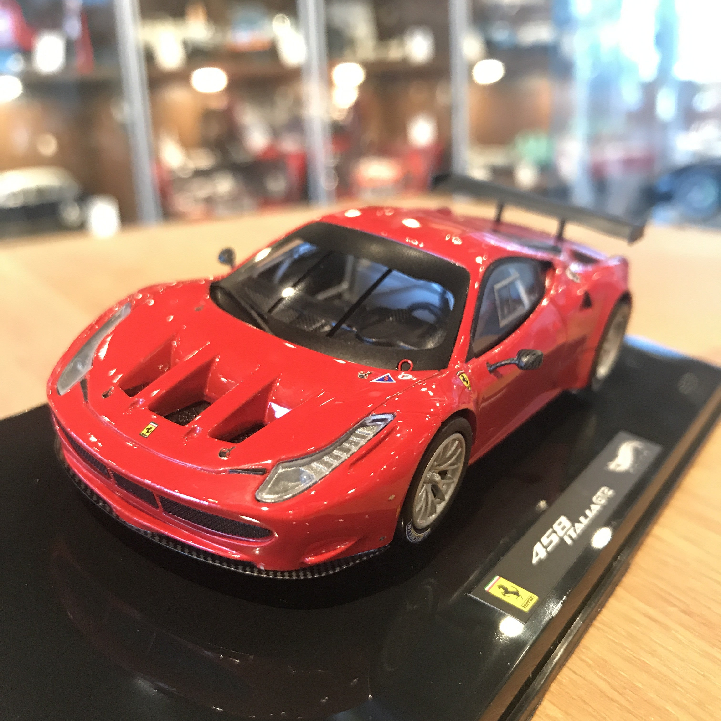 HotWheels Elite 1:43 Ferrari 458 GT2 Plain Body Launch