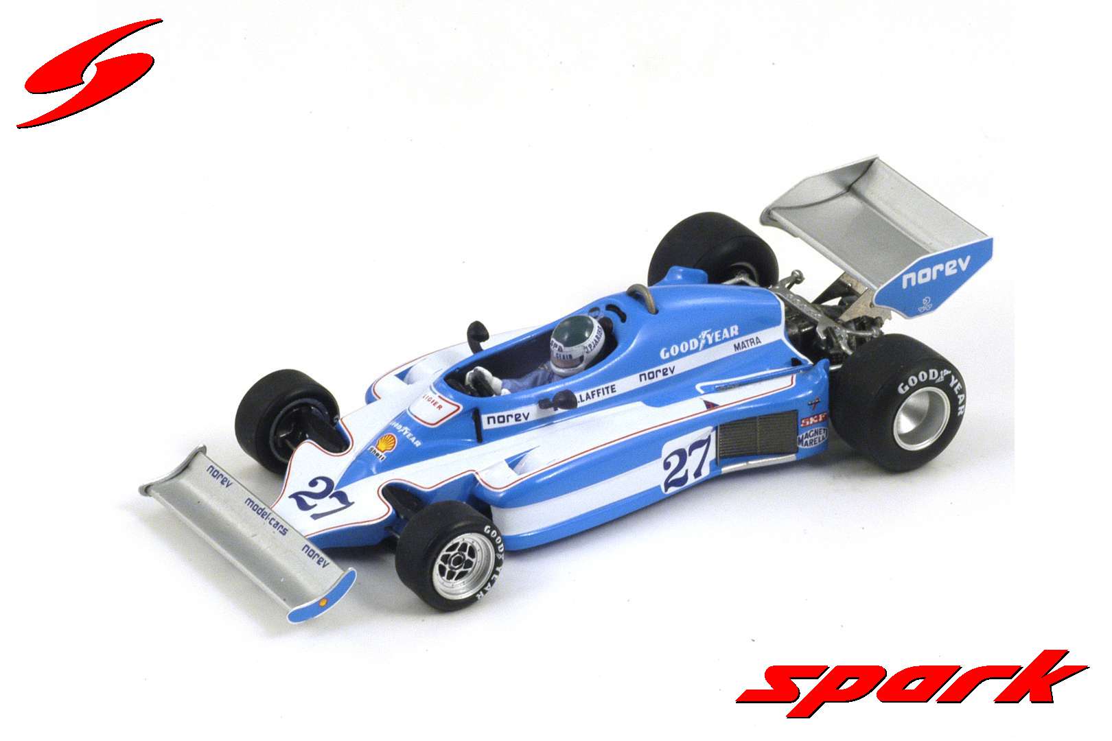 Spark 1:43 Ligier JS7 #27 Jean-Pierre Jarier Japanese GP 1977