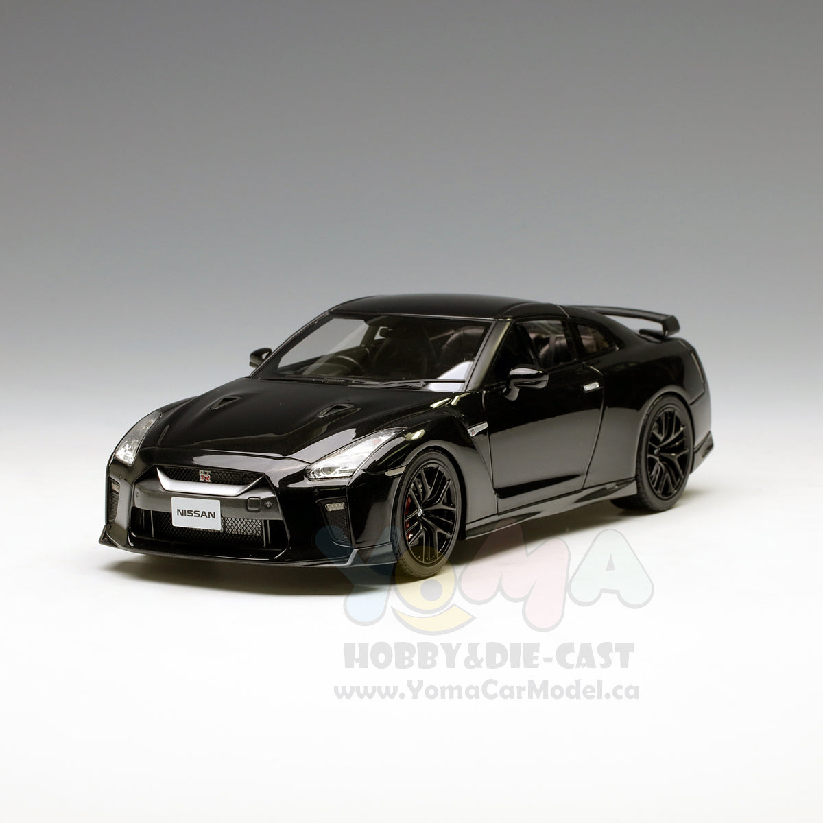 Tarmac Works 1:18 Nissan GT-R R35 2017 Black T11-BK