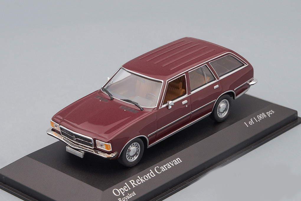 Minichamps 1:43 Opel Rekord D Caravan 1975 Red 400044012