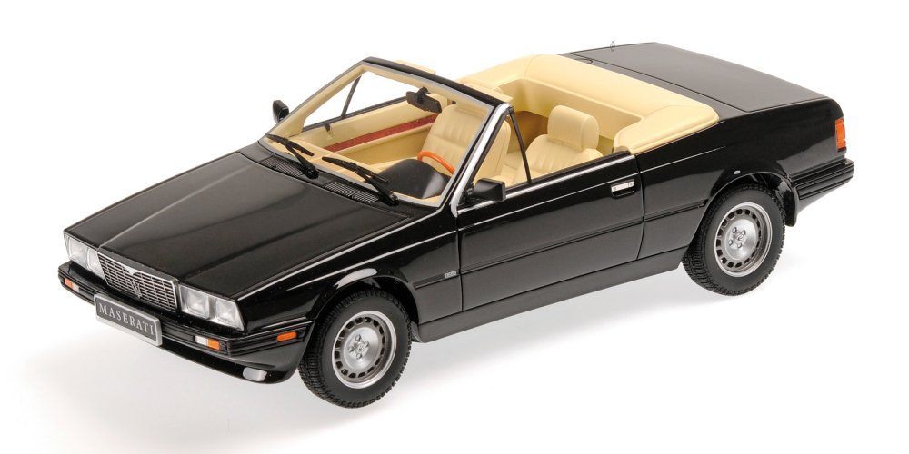 Minichamps 1:18 Maserati Biturbo Spyder 1986 Black 107123531