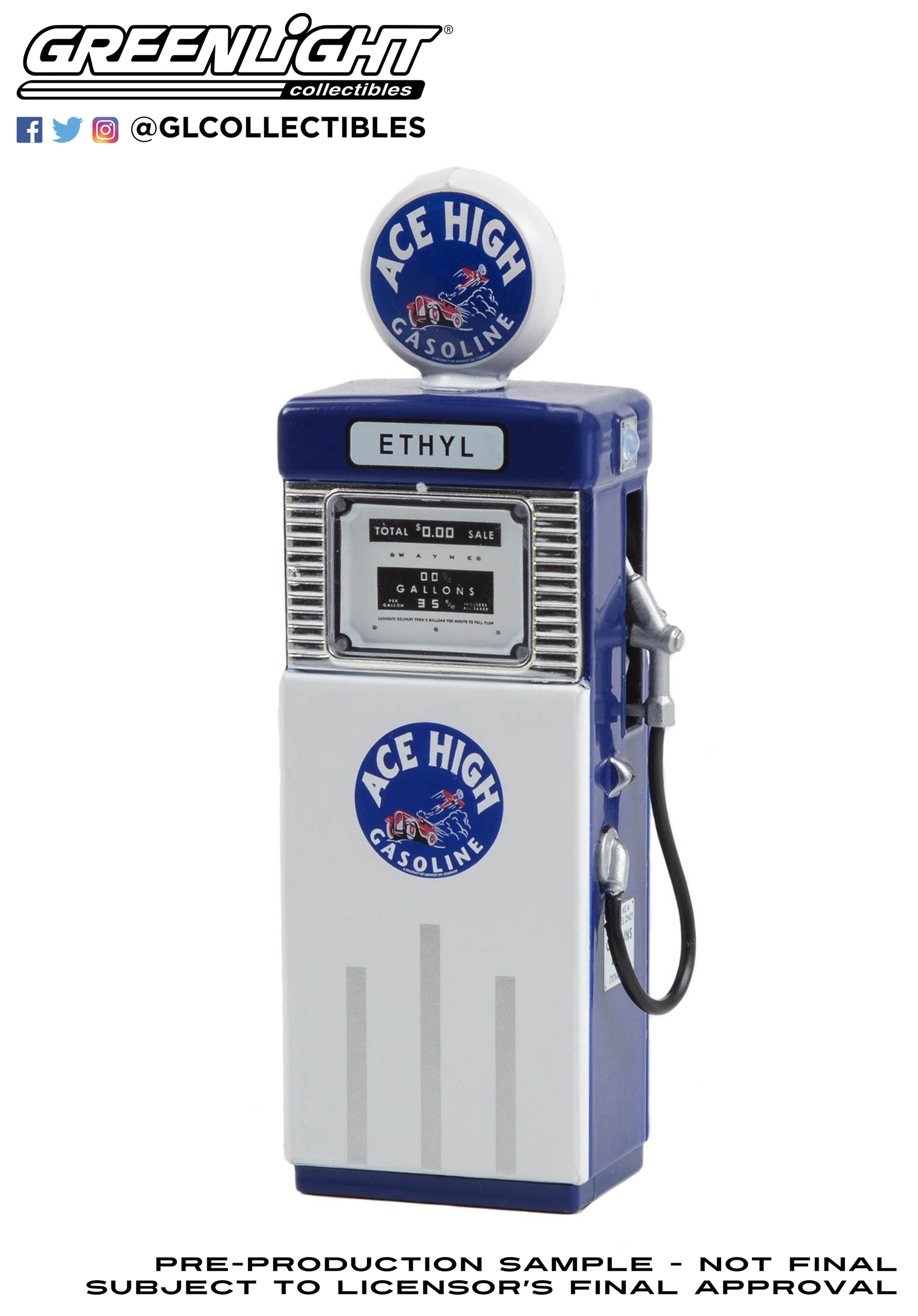GreenLight 1:18 Vintage Gas Pumps Series 14 - 1951 Wayne 505 Gas Pump –  YomaCarModel