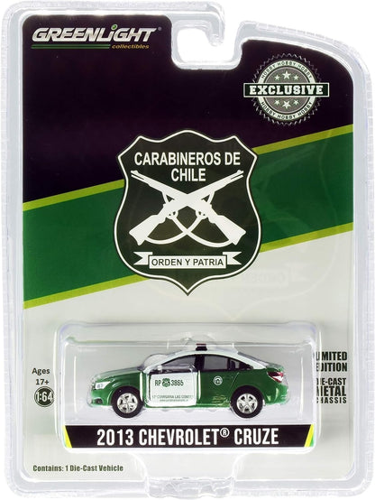 GreenLight 1:64 2013 Chevrolet Cruze - Carabineros de Chile 30201