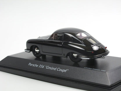 Schuco 1/43 Porsche 356 Gmund Coupe black 450879900