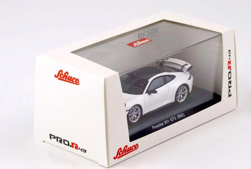 Schuco 1:43 Porsche 911 992 GT3 White 450919100