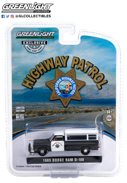 GreenLight 1:64 1985 Dodge Ram D-100 - California Highway Patrol 30414