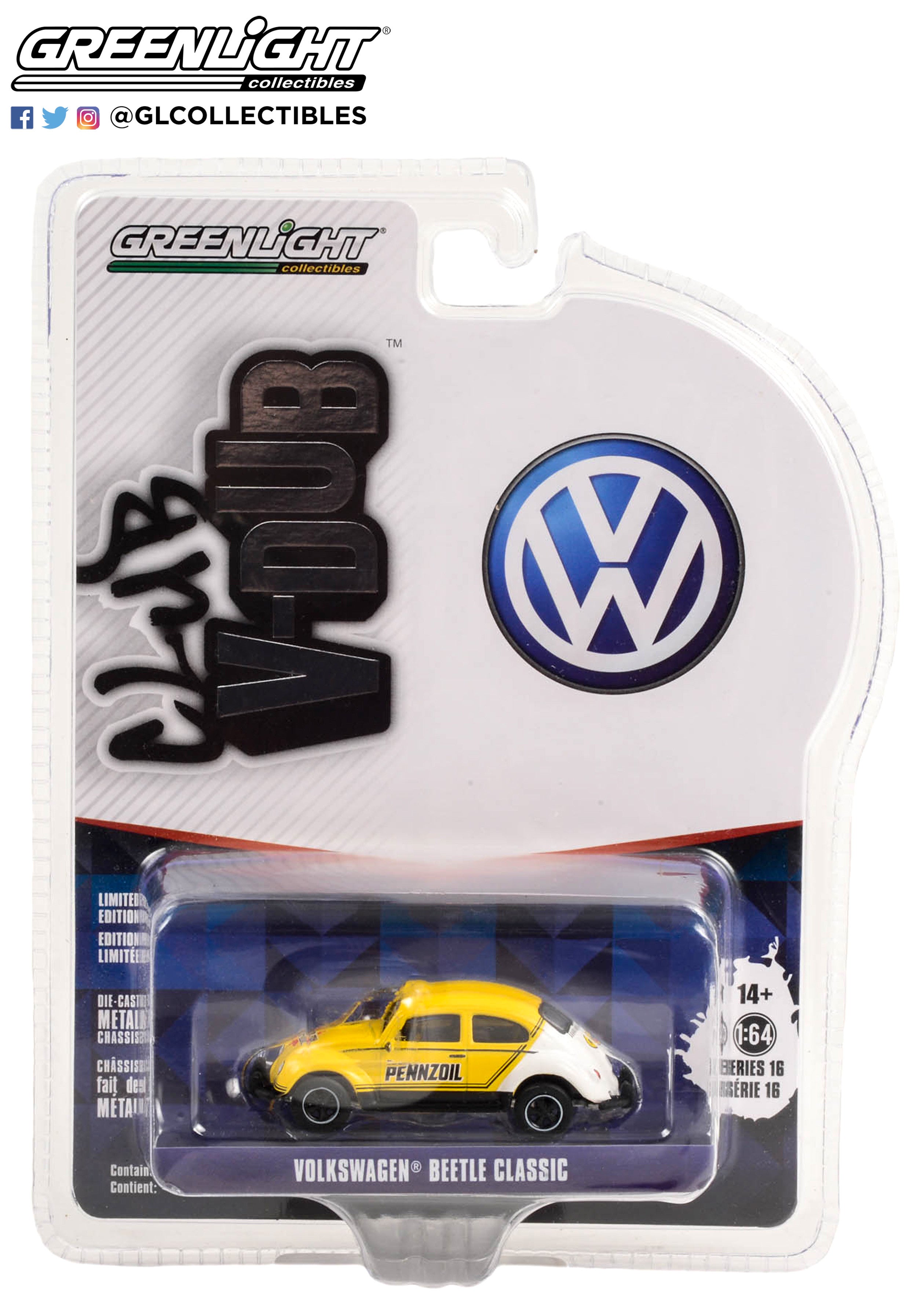 GreenLight 1:64 Club Vee-Dub Series 16 - Classic Volkswagen Beetle