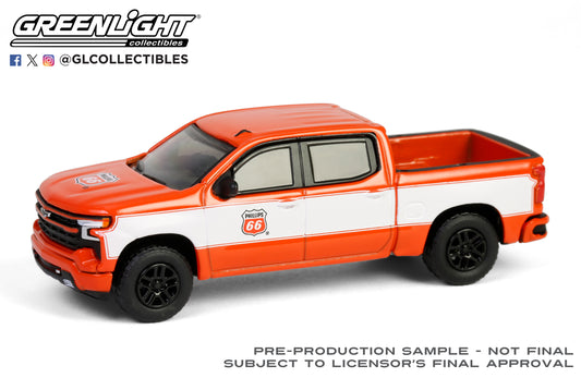 GreenLight 1:64 Running on Empty Series 17 - 2023 Chevrolet Silverado - Phillips 66 41170-F