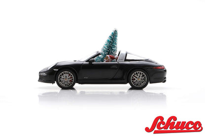 Schuco 1:43 Porsche 911 Carrera 4 GTS Targa Christmas Edition 2023 450720600