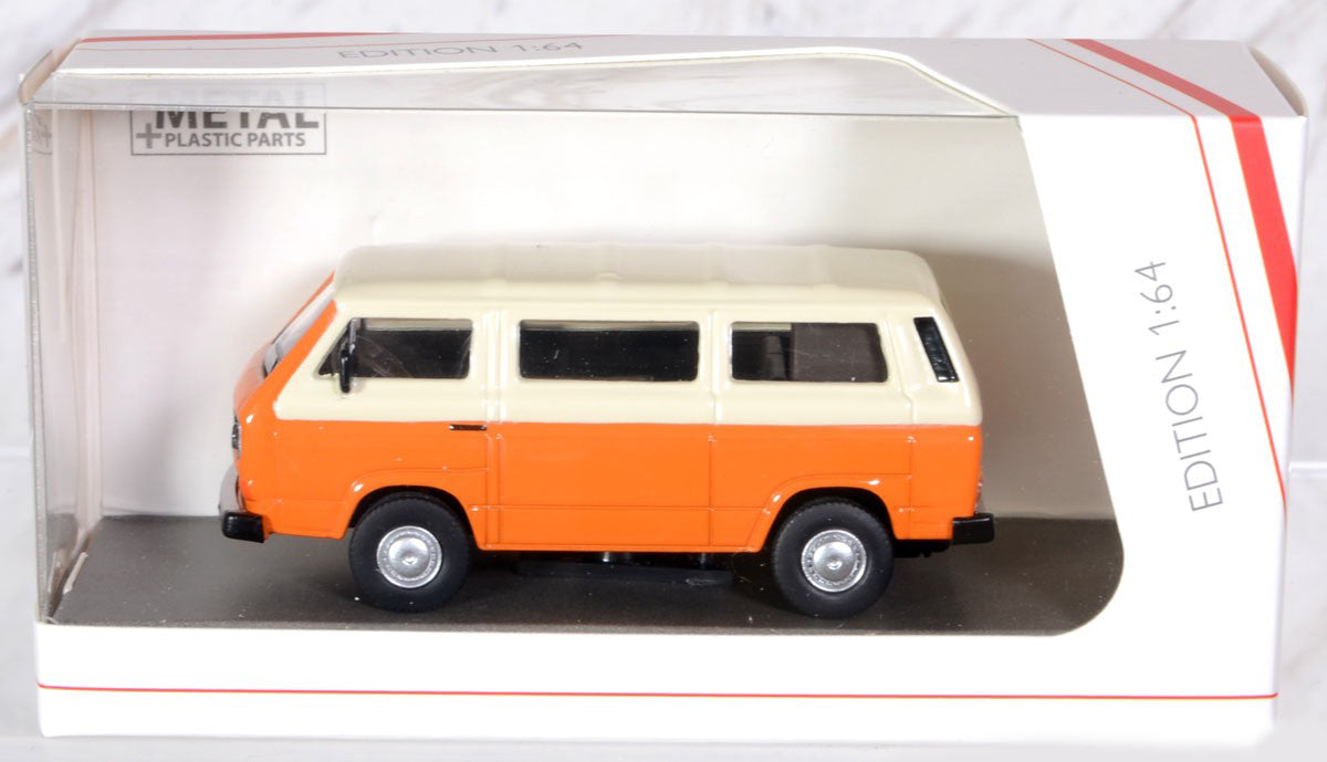 Schuco 1:64 Volkswagen T3 Luxus Bus 2-tone beige/orange 452037800