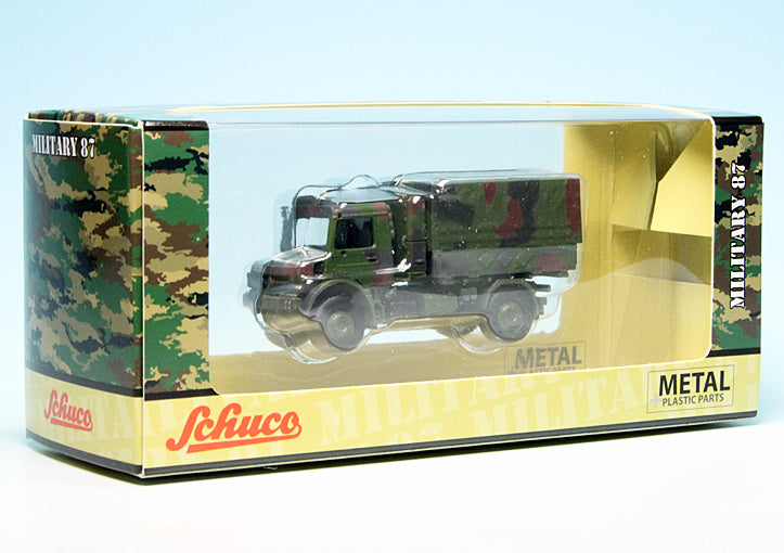 Schuco 1:87 Mercedes-Benz Unimog 5023 Platform Truck 452666100