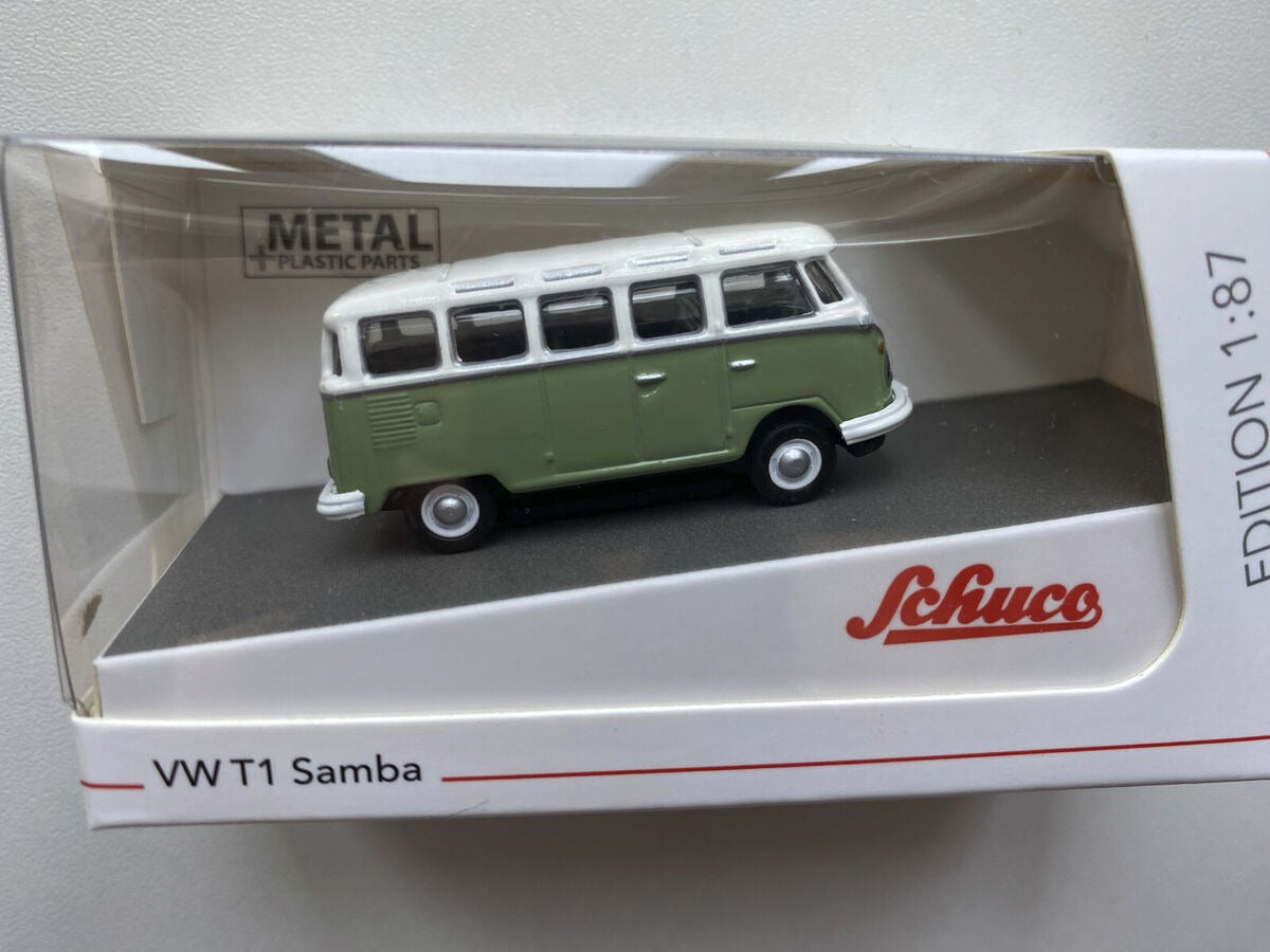 Schuco シュコー VW T1 BUS グリーン ホワイト 1 87スケール 452610400