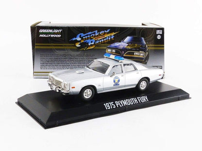 GreenLight 1:43 Smokey and the Bandit (1977) - 1975 Plymouth Fury Arkansas Sheriff 86581