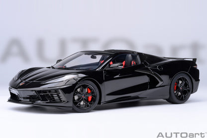 AUTOart 1:18 Chevrolet Corvette C8 Stingray Z51 (Black) 71280