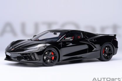 AUTOart 1:18 Chevrolet Corvette C8 Stingray Z51 (Black) 71280