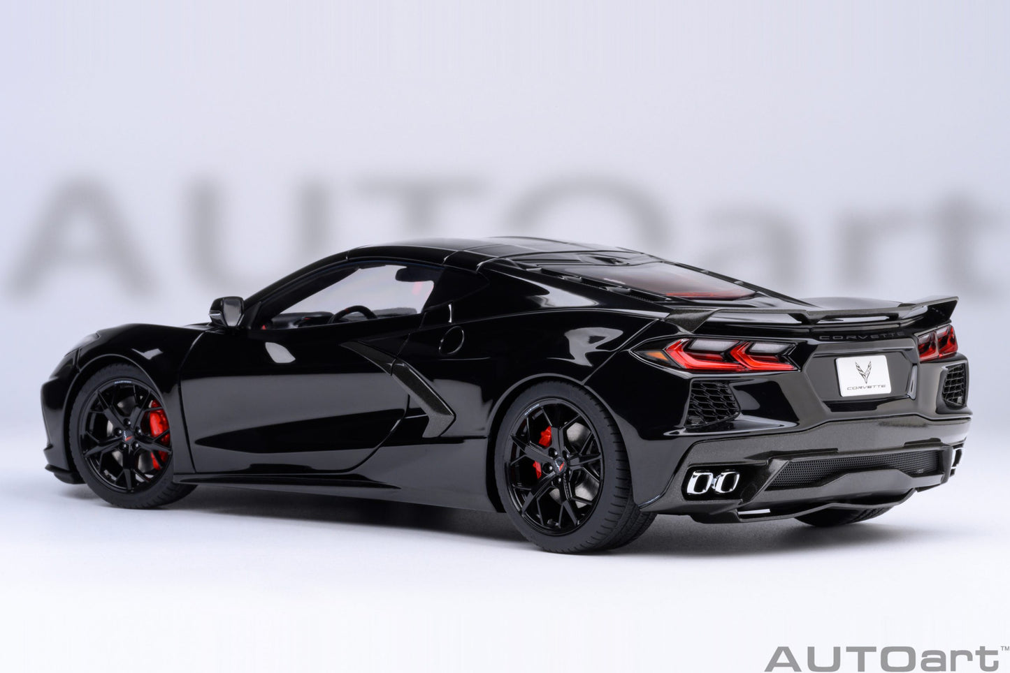 AUTOart 1:18 Chevrolet Corvette C8 Stingray Z51 (Black) 71280