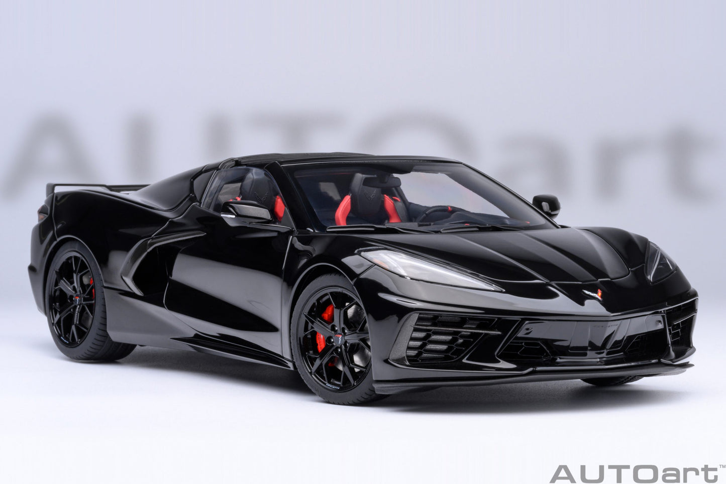 AUTOart 1:18 Chevrolet Corvette C8 Stingray Z51 (Black) 71280