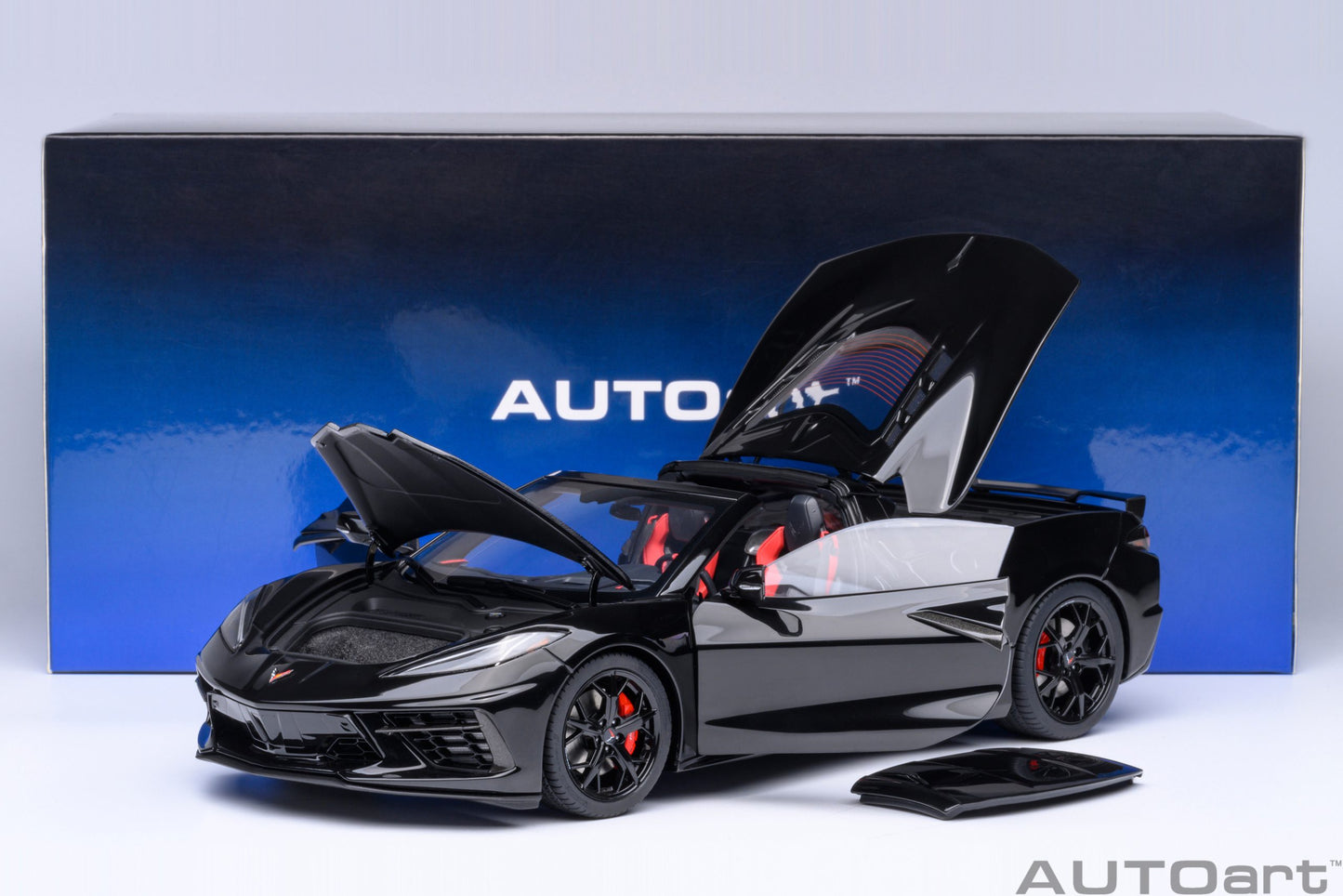 AUTOart 1:18 Chevrolet Corvette C8 Stingray Z51 (Black) 71280