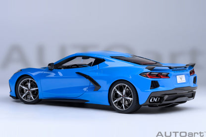 AUTOart 1:18 Chevrolet Corvette C8 Stingray Z51 (Rapid Blue) 71281