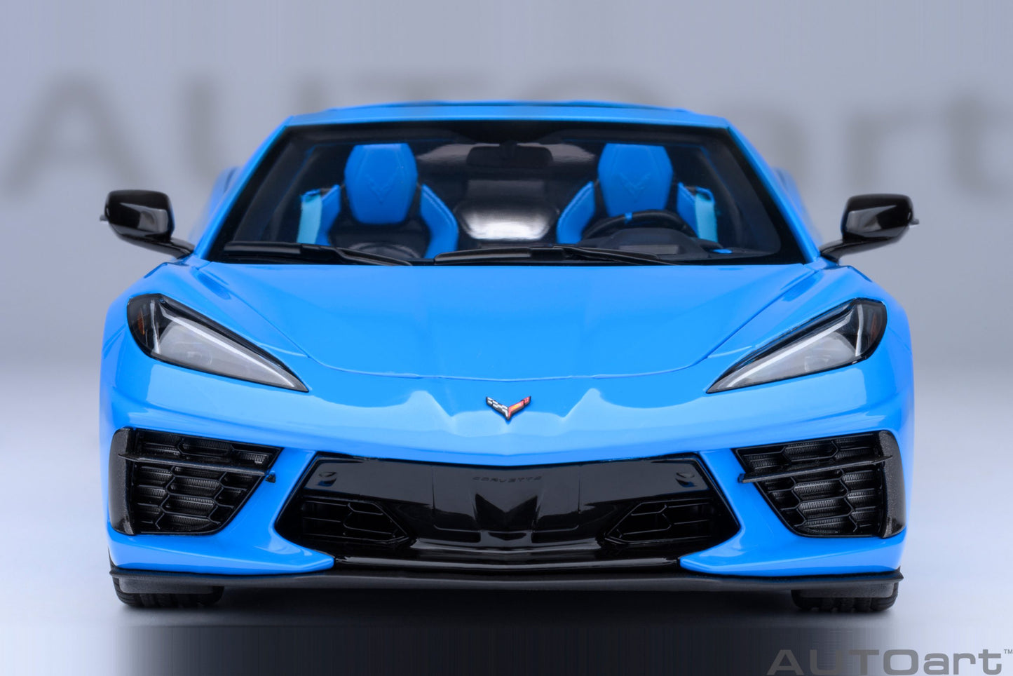 AUTOart 1:18 Chevrolet Corvette C8 Stingray Z51 (Rapid Blue) 71281