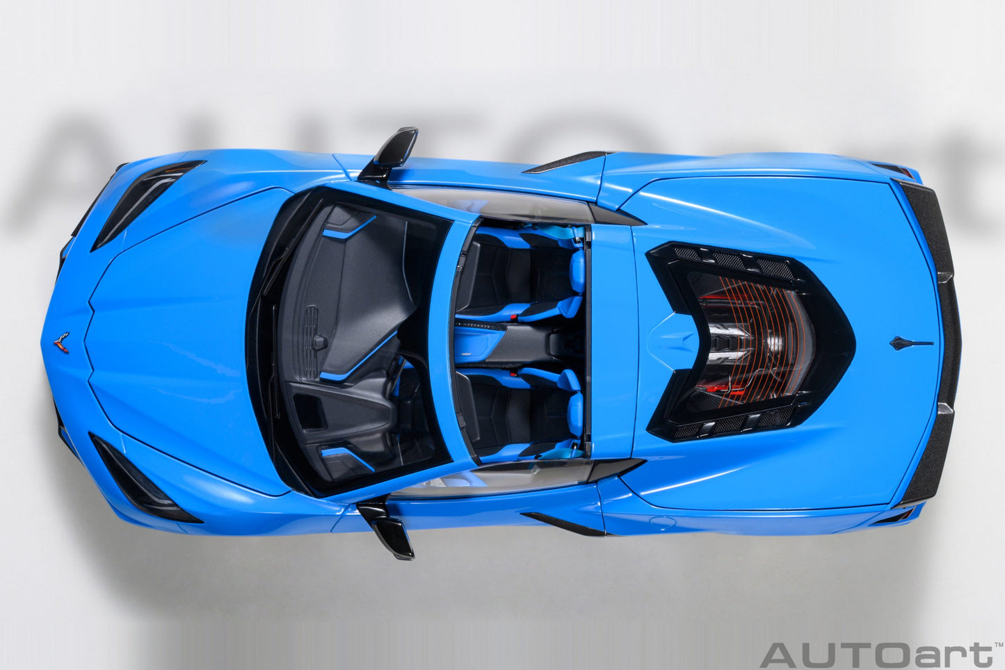 AUTOart 1:18 Chevrolet Corvette C8 Stingray Z51 (Rapid Blue) 71281