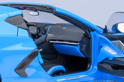 AUTOart 1:18 Chevrolet Corvette C8 Stingray Z51 (Rapid Blue) 71281