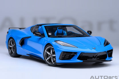 AUTOart 1:18 Chevrolet Corvette C8 Stingray Z51 (Rapid Blue) 71281