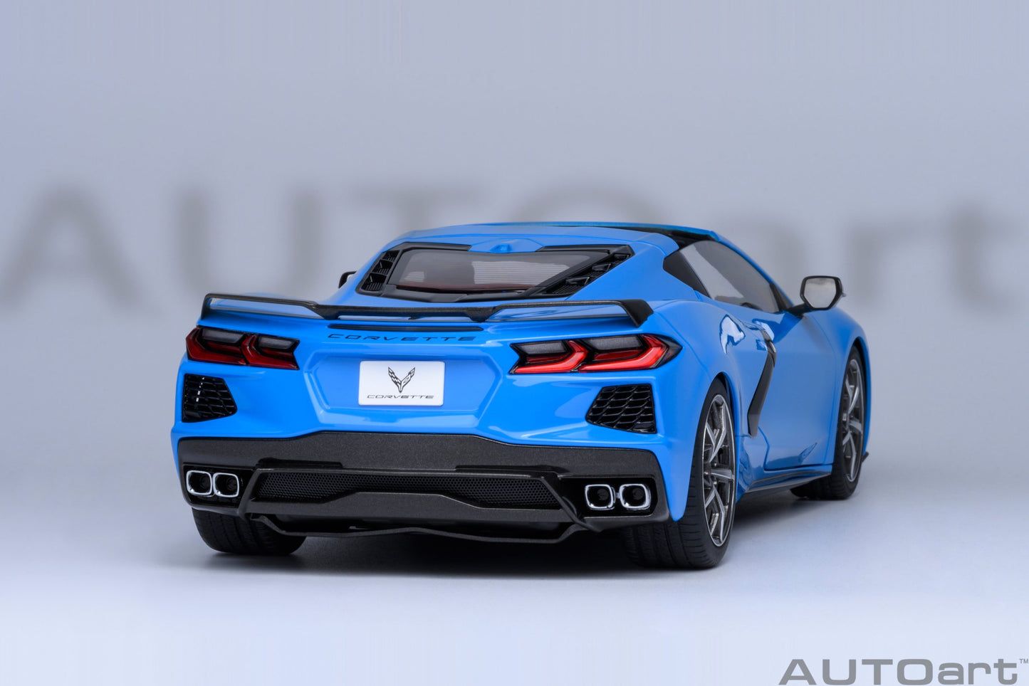 AUTOart 1:18 Chevrolet Corvette C8 Stingray Z51 (Rapid Blue) 71281