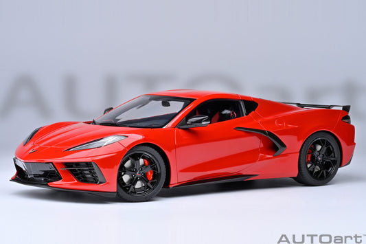 AUTOart 1:18 Chevrolet Corvette C8 Stingray Z51 (Torch Red) 71282