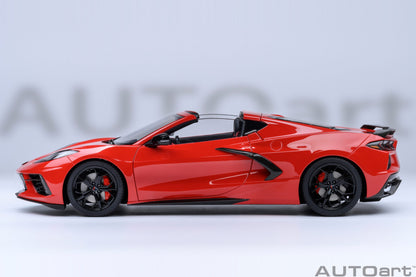 AUTOart 1:18 Chevrolet Corvette C8 Stingray Z51 (Torch Red) 71282