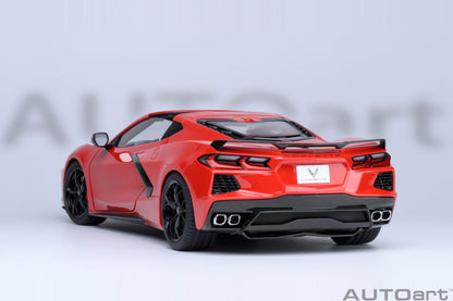 AUTOart 1:18 Chevrolet Corvette C8 Stingray Z51 (Torch Red) 71282