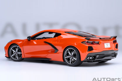 AUTOart 1:18 Chevrolet Corvette C8 Stingray Z51 (Sebring Orange) 71283