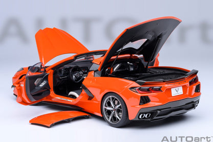 AUTOart 1:18 Chevrolet Corvette C8 Stingray Z51 (Sebring Orange) 71283