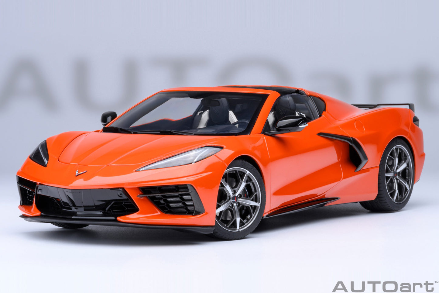 AUTOart 1:18 Chevrolet Corvette C8 Stingray Z51 (Sebring Orange) 71283