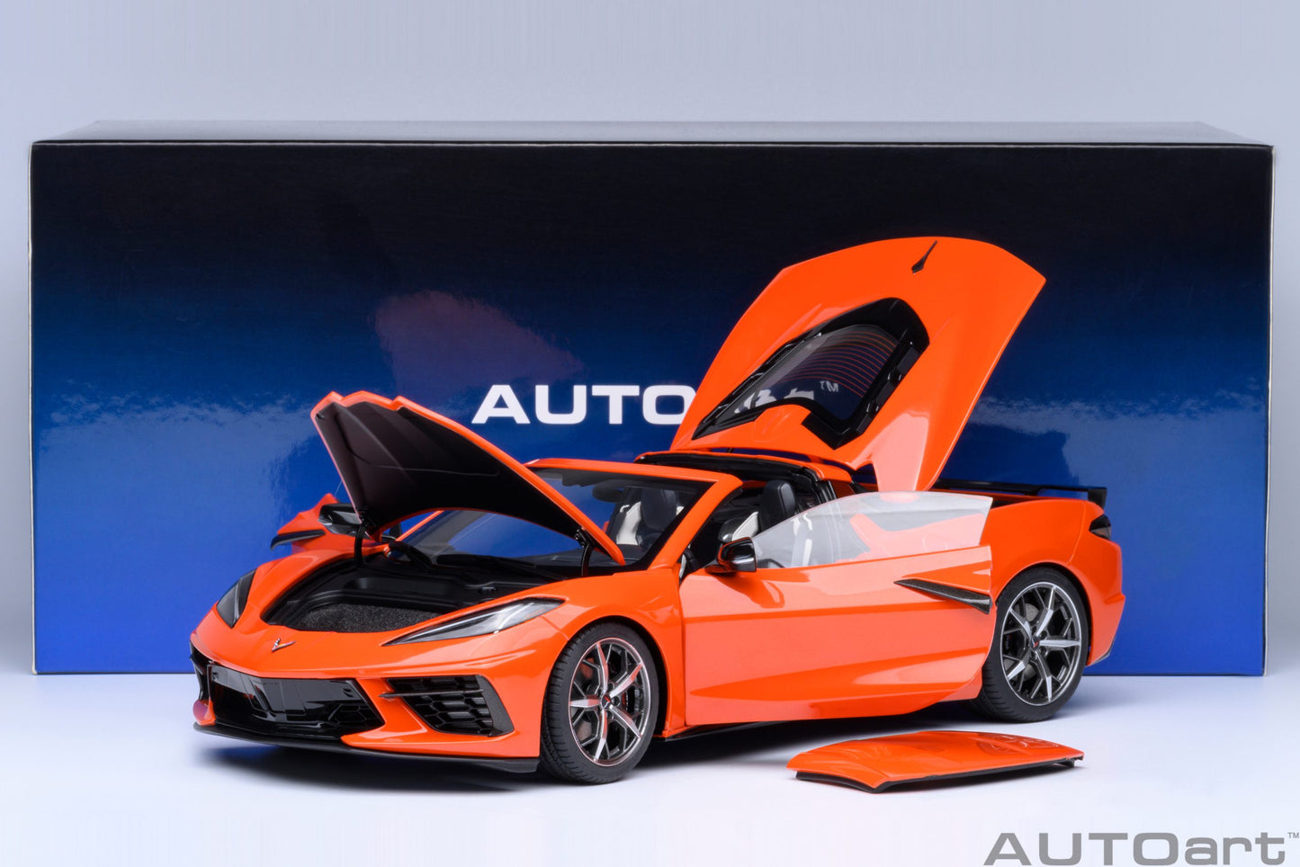 AUTOart 1:18 Chevrolet Corvette C8 Stingray Z51 (Sebring Orange) 71283