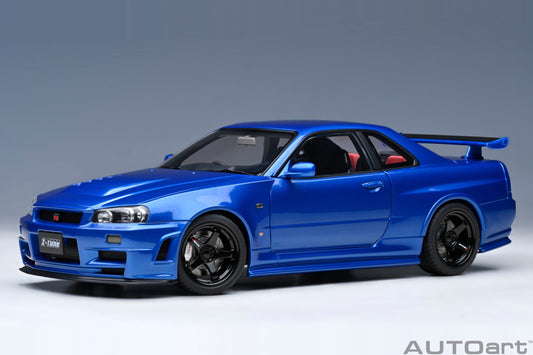 AUTOart 1:18 Nissan Skyline GT-R (R34) Z-tune (Bayside Blue) 77462