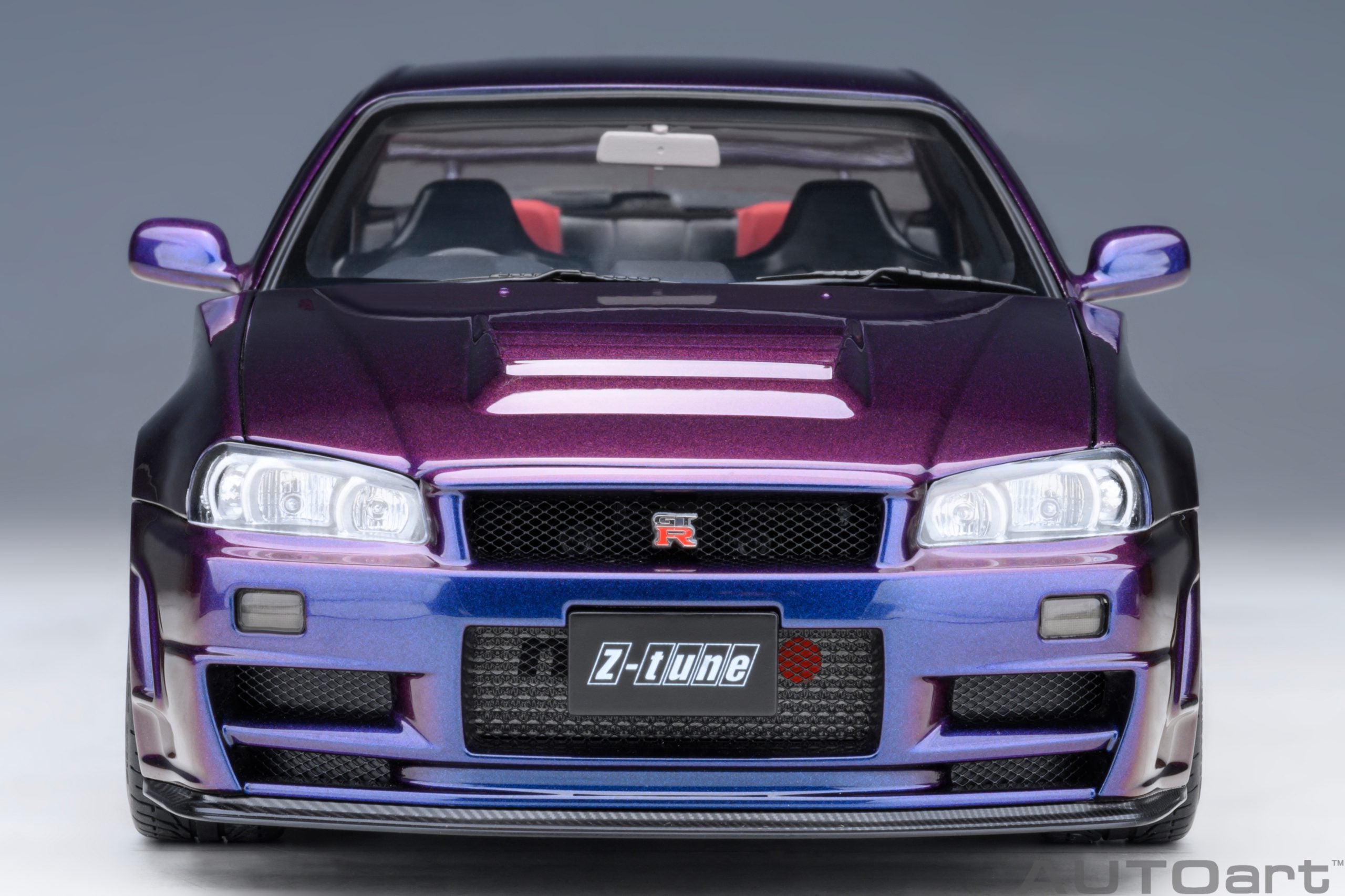 AUTOart 1:18 Nissan Skyline GT-R (R34) Z-tune (Midnight Purple) 77464