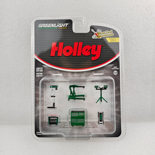 GreenLight Green Machine 1:64 Auto Body Shop - Shop Tool Accessories Series 6 - Holley 16200-A