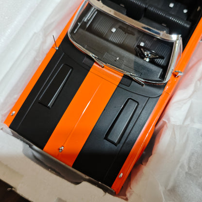 GreenLight 1:18 1967 Plymouth Belvedere GTX "Joe Dirt" Movie Orange 19006  (Defective / Clearance Final Sale)