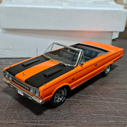 GreenLight 1:18 1967 Plymouth Belvedere GTX "Joe Dirt" Movie Orange 19006  (Defective / Clearance Final Sale)