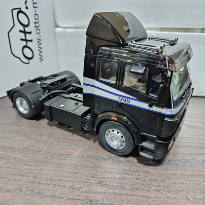 OTTO 1:18 1990 Mercedes-Benz SK 1748 Truck Black OT290B (Repaired after damage / Clearance Final Sale)