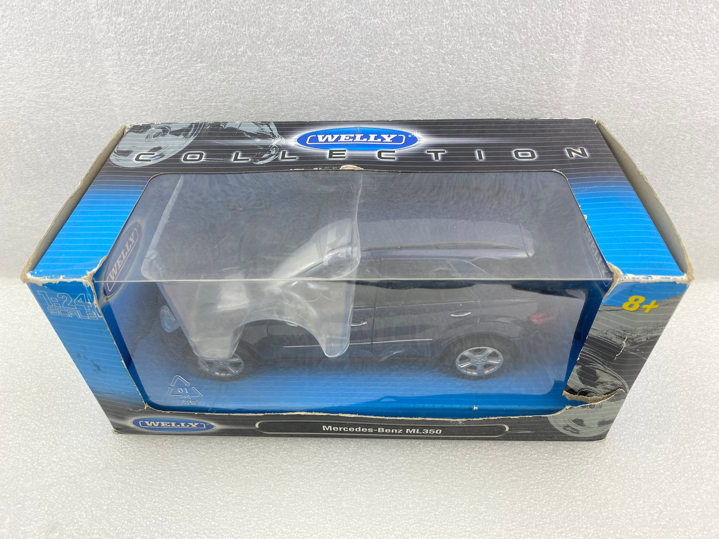 Welly 1:24 Mercedes-Benz ML350 Blue 22480W (Clearance Final Sale)