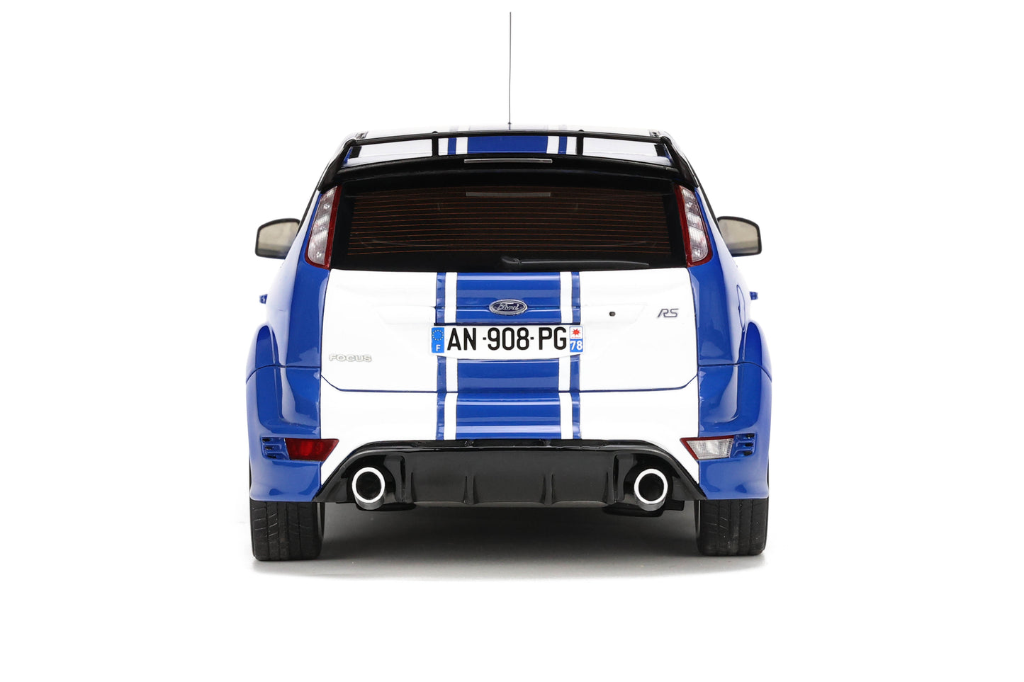 OTTO 1:18 Ford Focus Rs MK2 Le Mans 2010 Blue OT1010